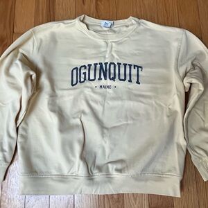 🛍️Ogunquit Maine Yellow Sweatshirt